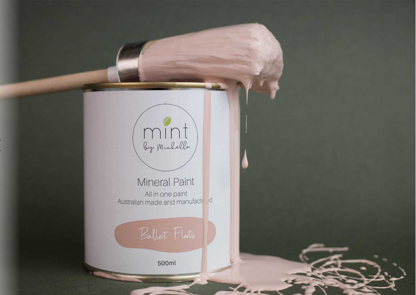 Ballet Flats Mint Mineral Paint 120ml