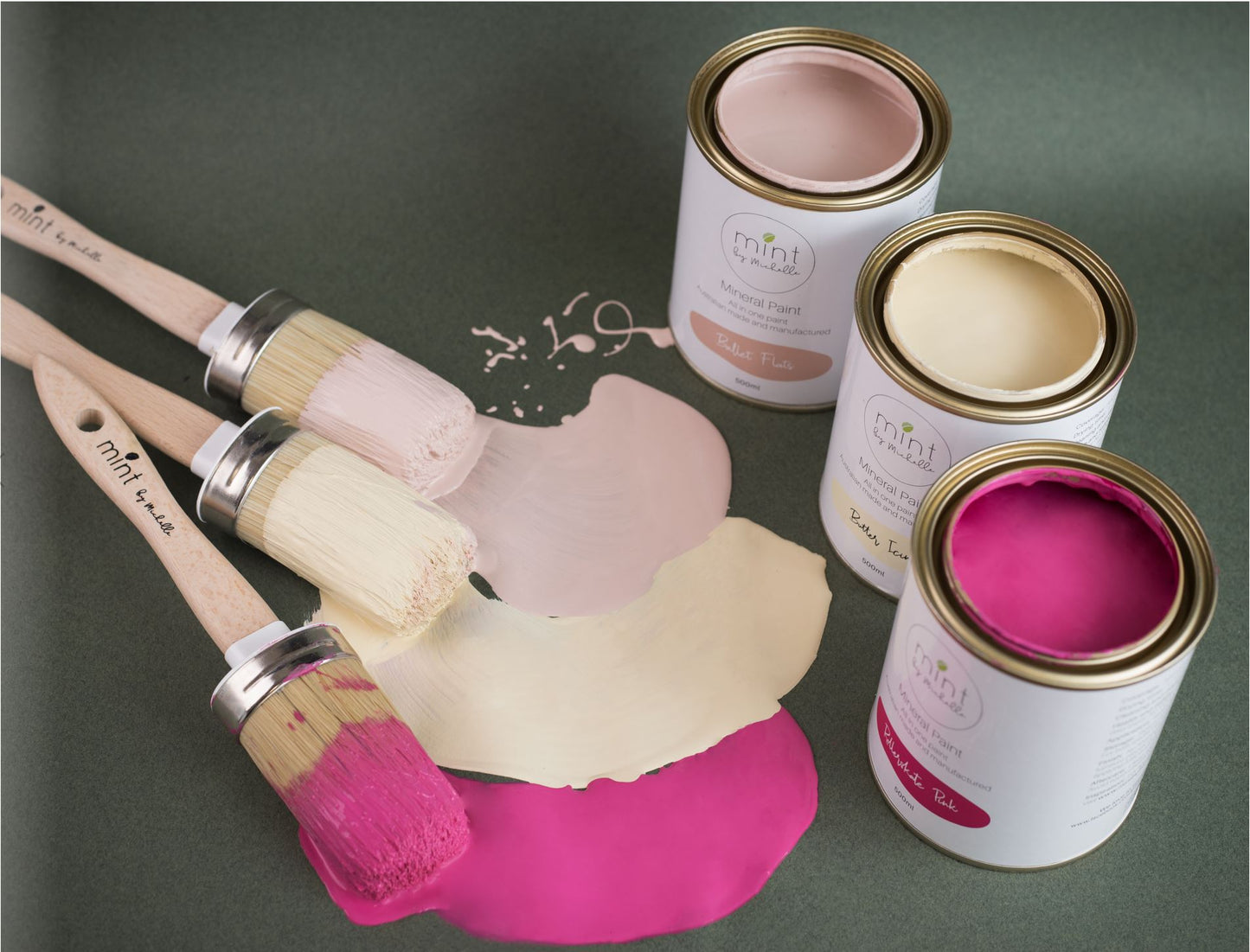 Ballet Flats Mint Mineral Paint 120ml