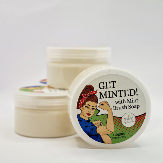 Mint Brush Soap