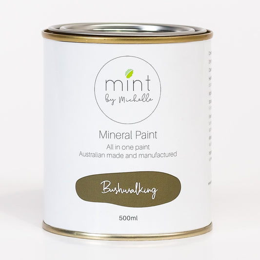 Bushwalking Mint Mineral Paint 500ml