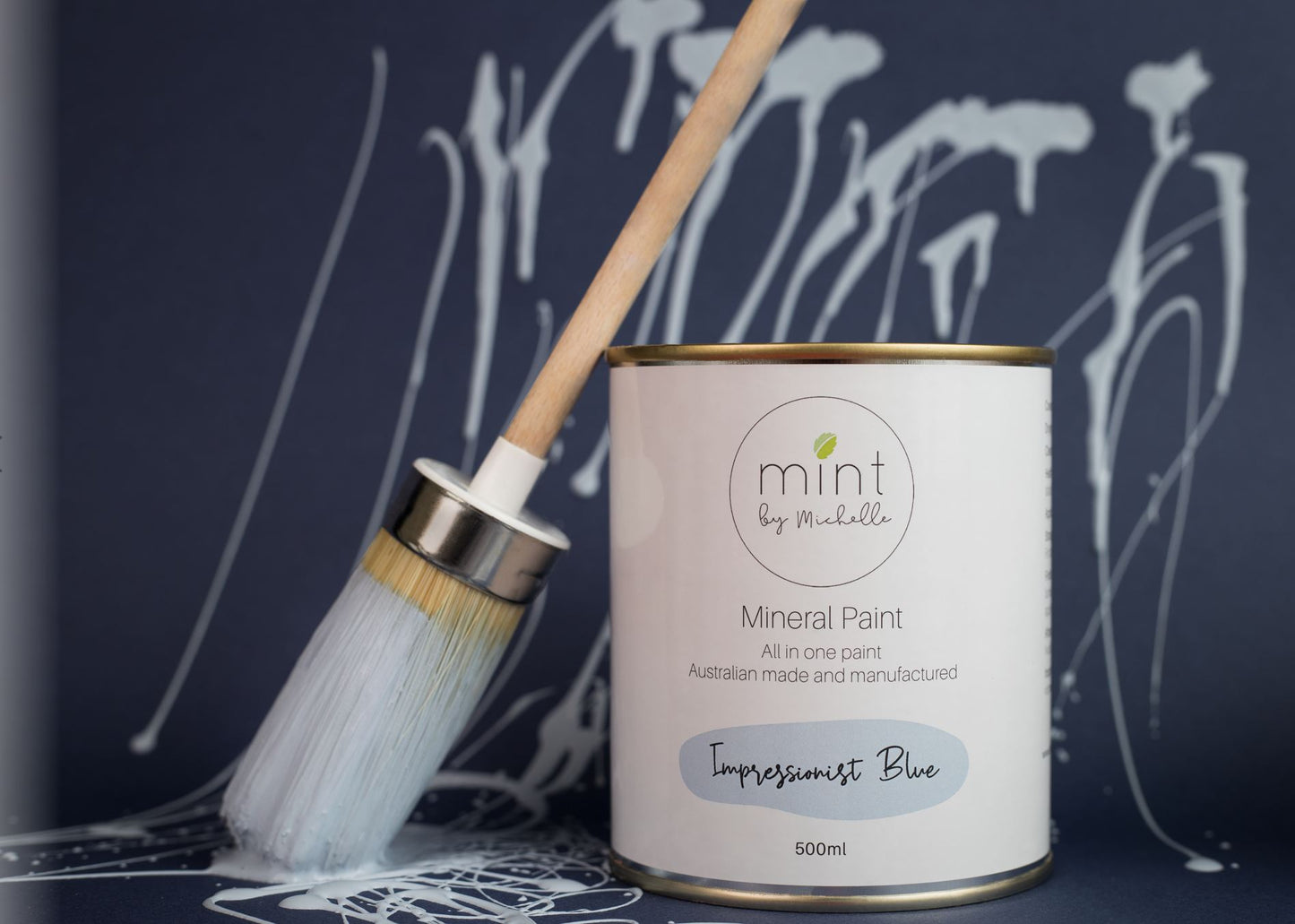 Impressionist Bue Mint Mineral Paint 120ml