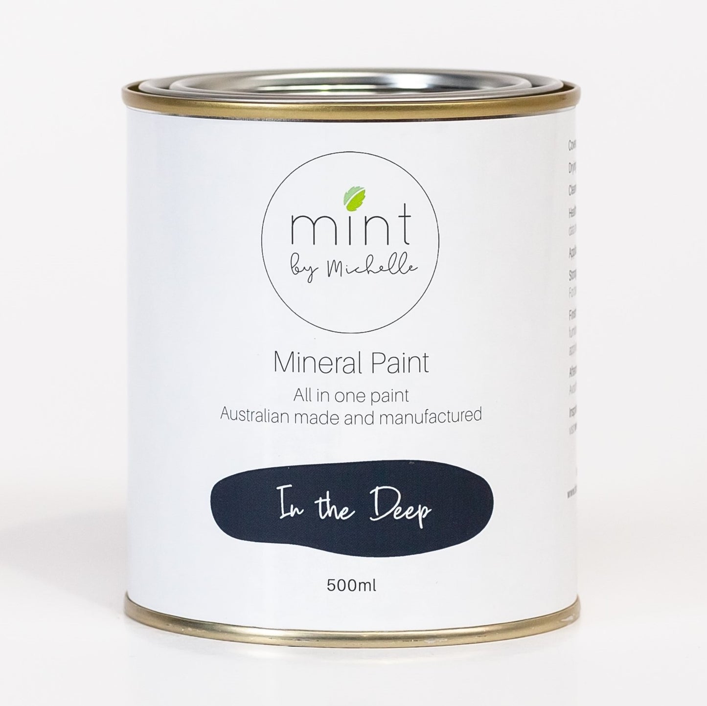 In the Deep Mint Mineral Paint 120ml