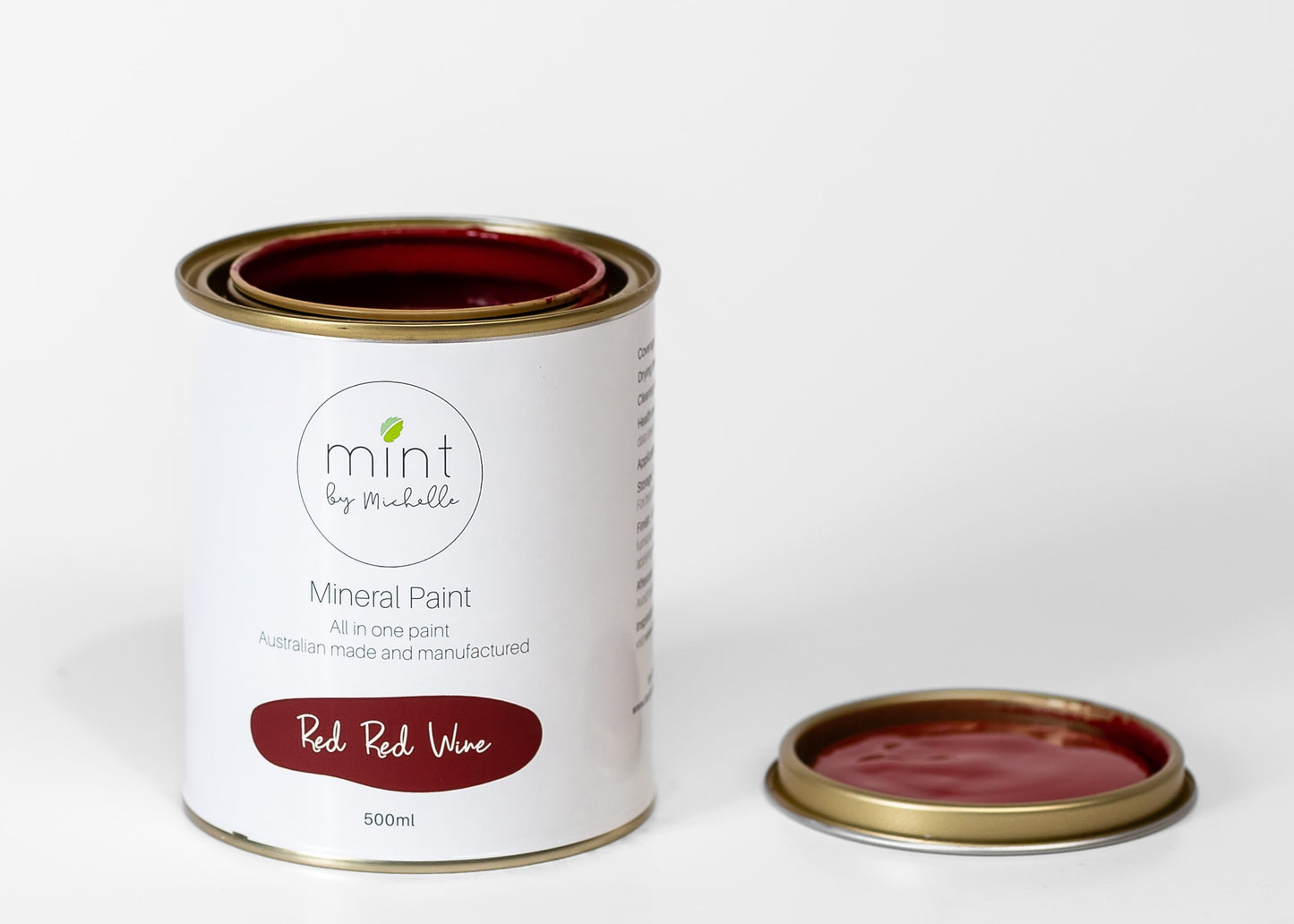 Red Red Wine Mint Mineral Paint 120ml