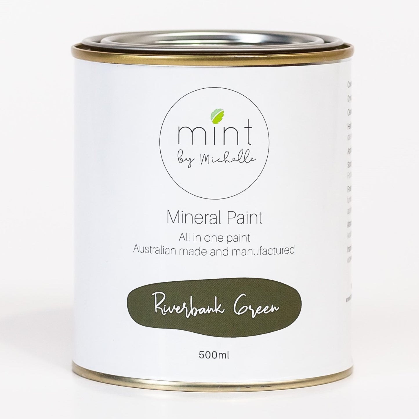 Riverbank Green Mint Mineral Paint 500ml