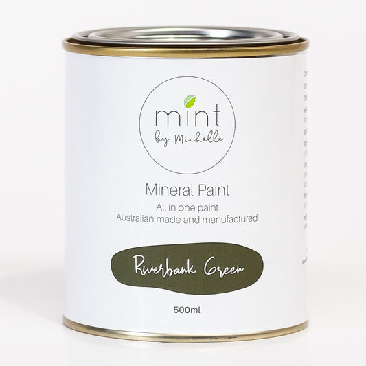 Riverbank Green Mint Mineral Paint 120ml