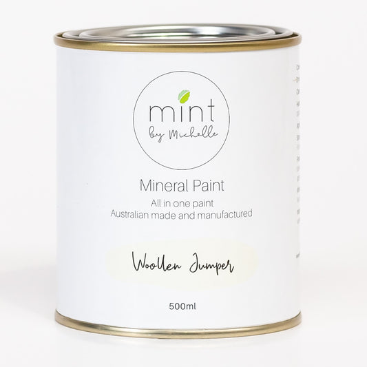 Woollen Jumper Mint Mineral Paint 120ml